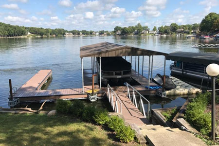 Docks and roof systems